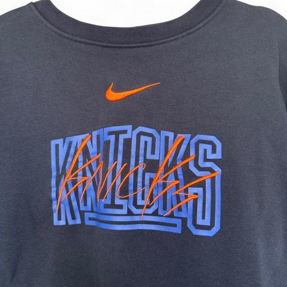 Nike New York Knicks black crewneck sweatshirt Size XL - Picture 4 of 7